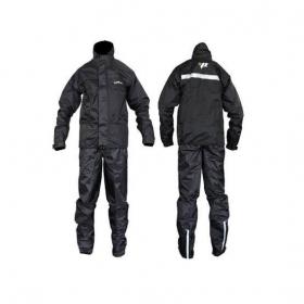 Capa De Chuva Motoqueiro Masculino Preto Pantaneiro Nylon