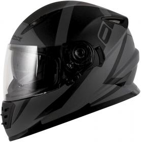 Capacete Norisk FF302 Ridic Preto e Cinza Fosco (C/VISEIRA SOLAR)
